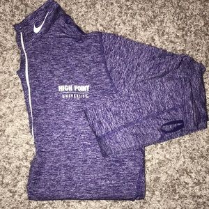 Nike High Point University quarter zip